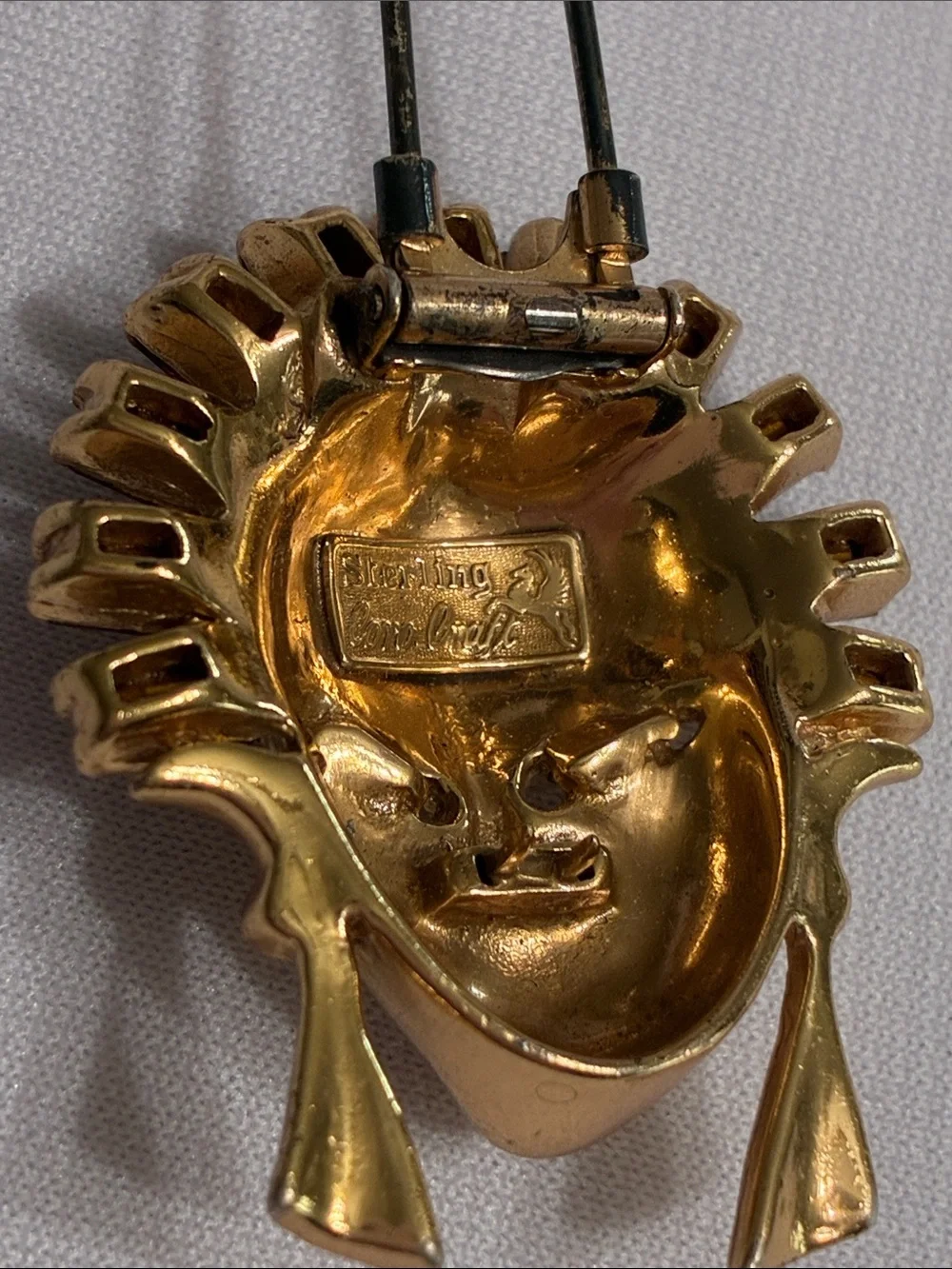 Coro Craft Vintage “Siren” Fur Clip/Brooch